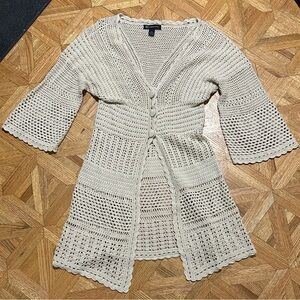 Cream Knit Women's Sweater